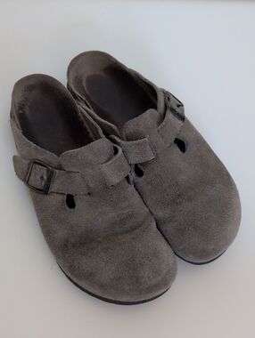 Birkenstock Boston Clog - Taupe - 40